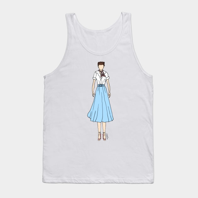 Roman Holiday Tank Top by notsniwart